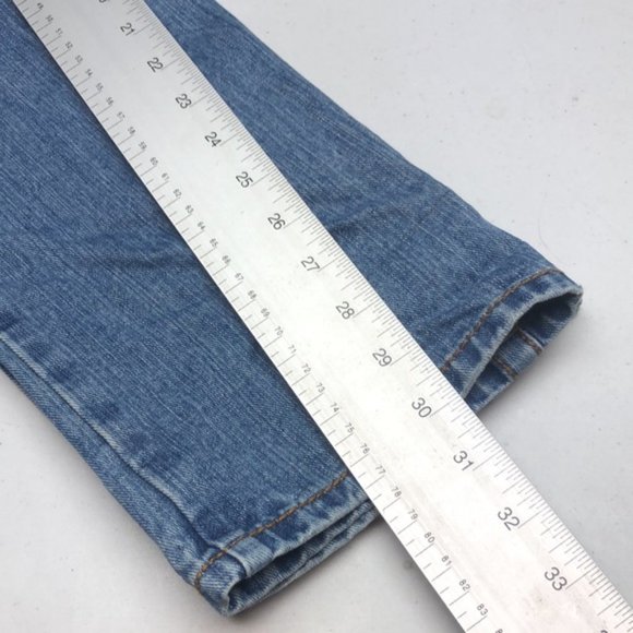 LIKE NEW VINTAGE AEROPOSTALE BAYLA SKINNY JEANS 12/31x30 100% COTTON 🦋 - Picture 11 of 14